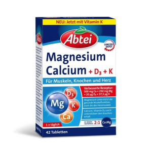 ABTEI Magnesium Calcium+D+K Tabletten